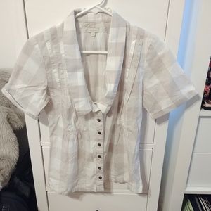 Dolan Checkered Collared Button Up Shirt